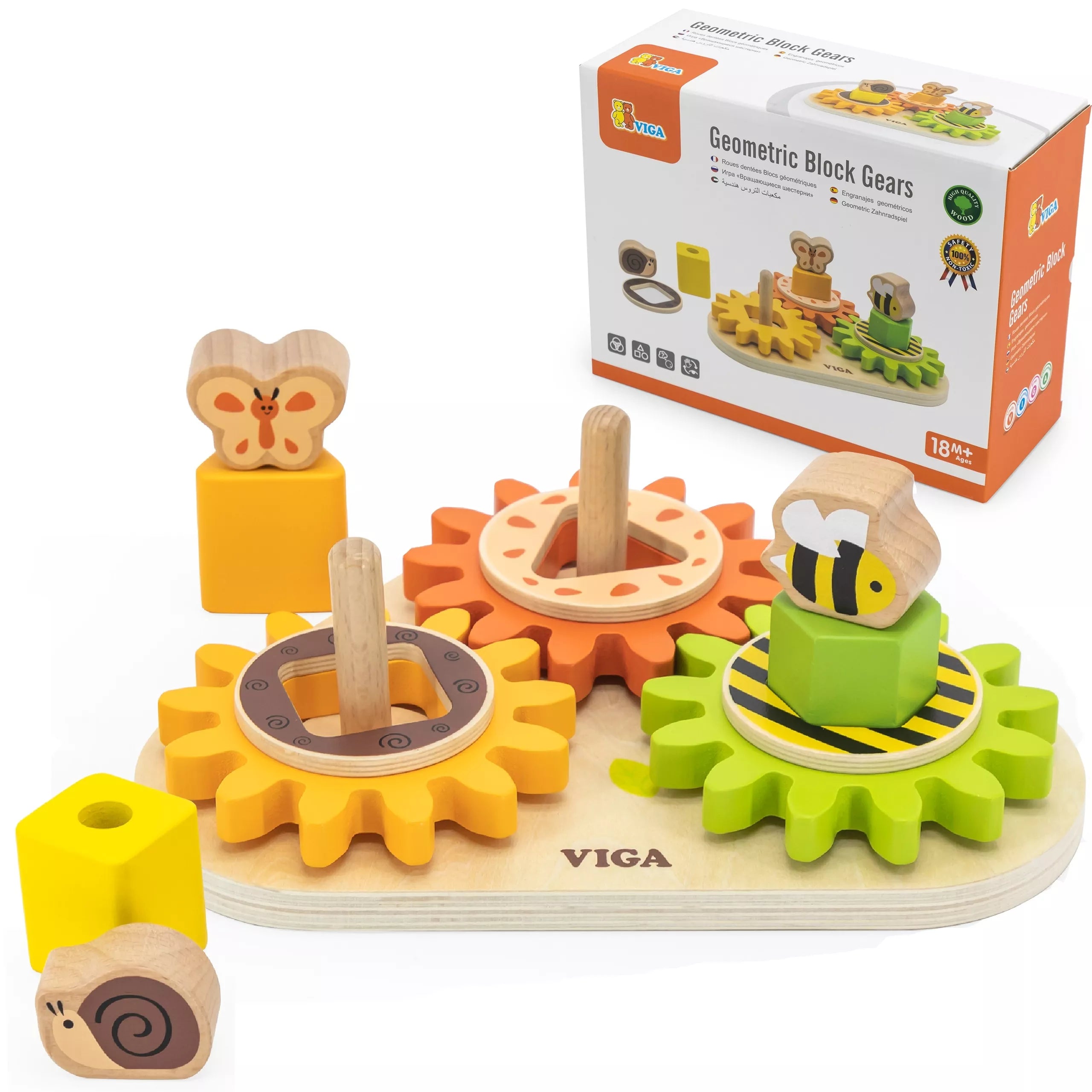 VIGA medinis krumpliaračių rūšiuoklis „Formos ir mechanizmai“