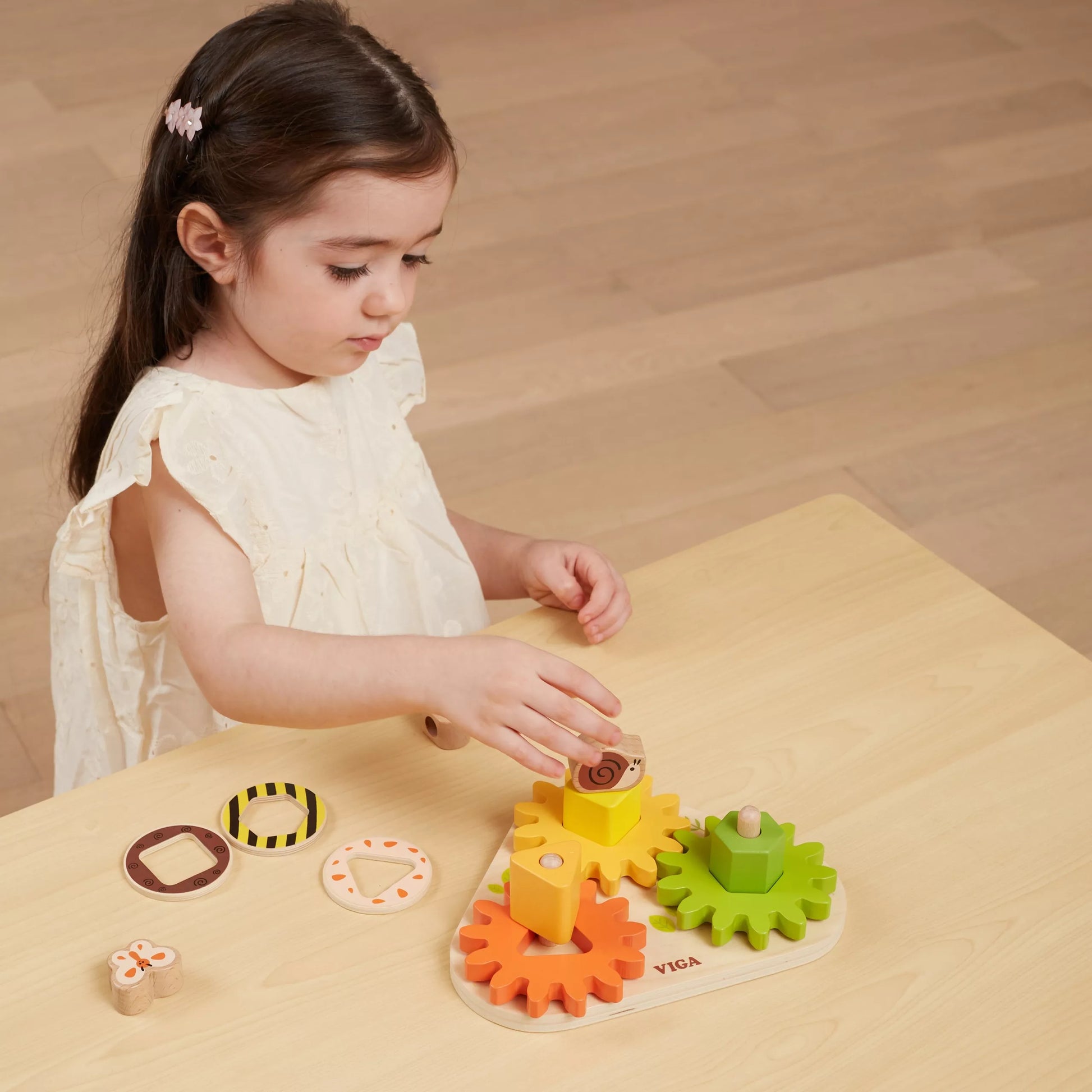 VIGA medinis krumpliaračių rūšiuoklis „Formos ir mechanizmai“