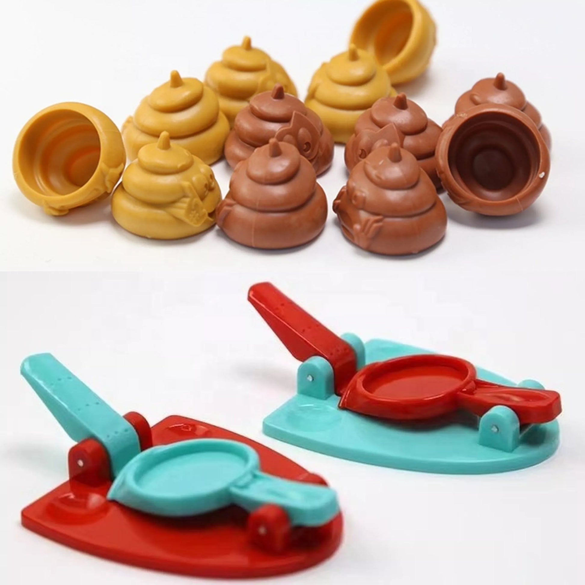 WOOPIE Arkadiniai Žaidimas Šeimos Shot Poop į Sedes