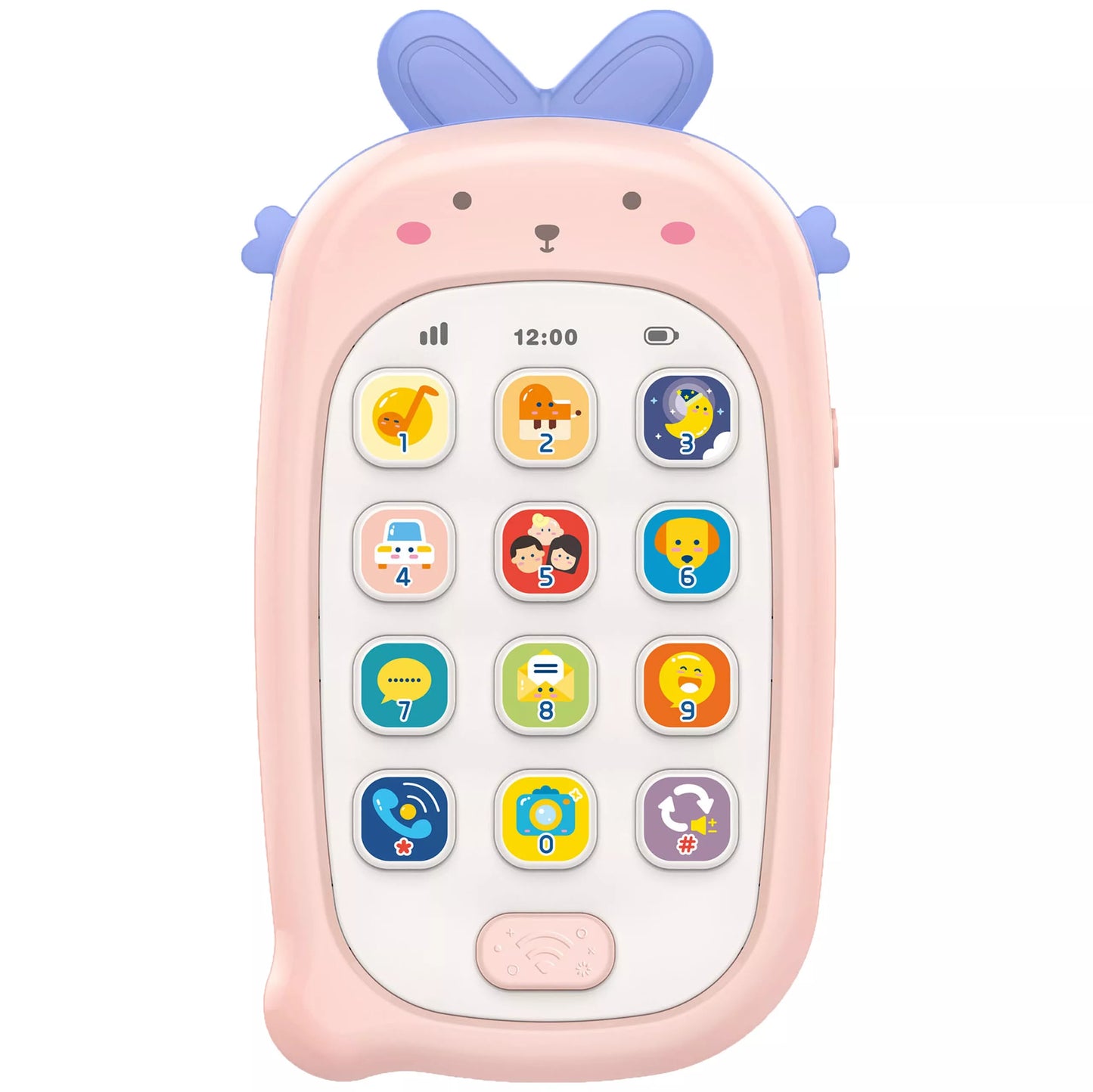 „WOOPIE BABY“ interaktyvus žaislinis telefonas su garsais