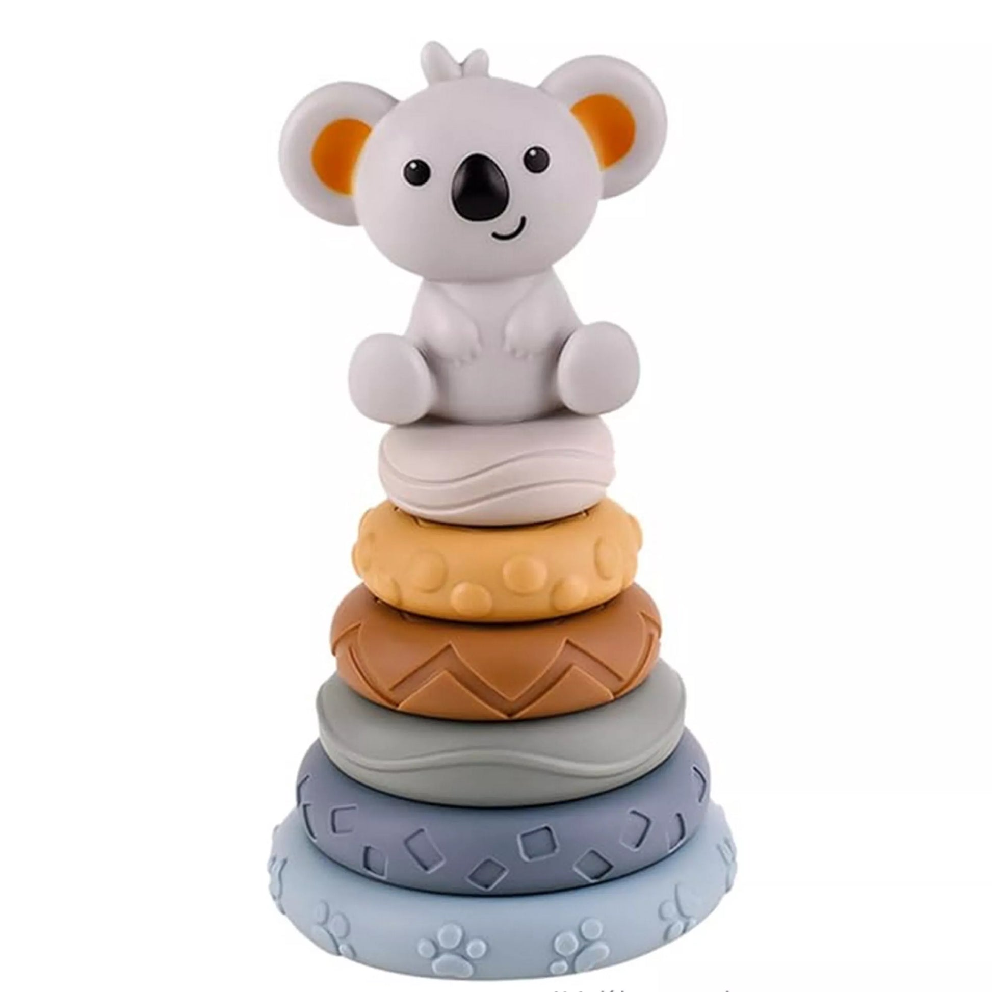 „WOOPIE BABY“ Koala 2 viename – edukacinė piramidė ir kramtukas