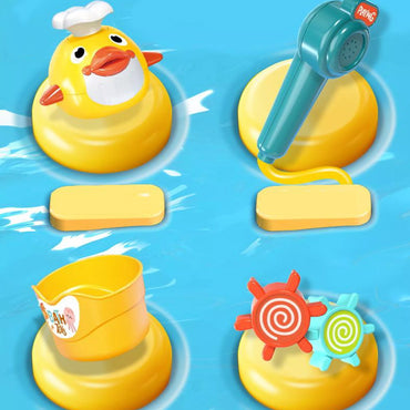 WOOPIE BABY vonios žaislas, maišytuvas, dušo fontanas, perpildymo antis