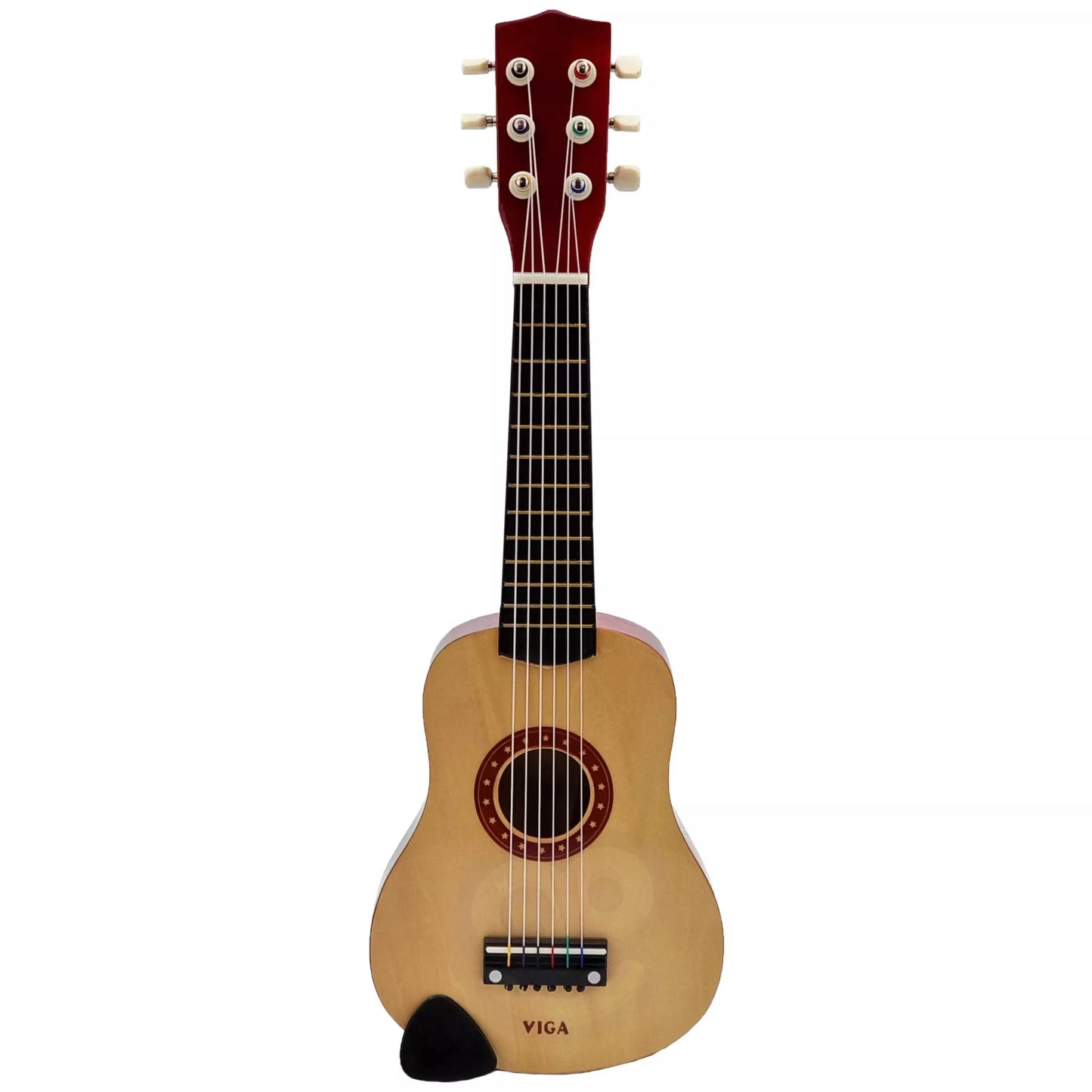 „Viga“ medinė gitara vaikams, natūrali, 21 colio, 6 stygos
