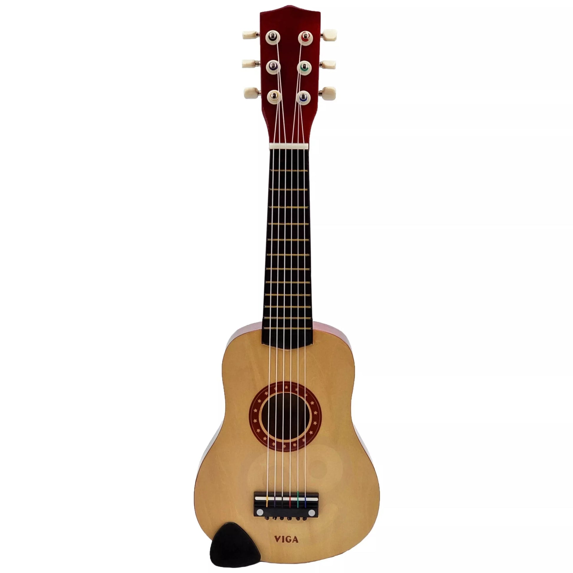 „Viga“ medinė gitara vaikams, natūrali, 21 colio, 6 stygos