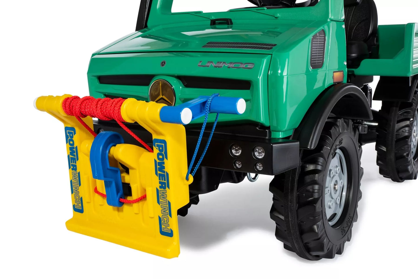 Rolly Toys RollyUnimog Forst Mercedes-Benz gervė – sunkvežimio pedalais minamas automobilis