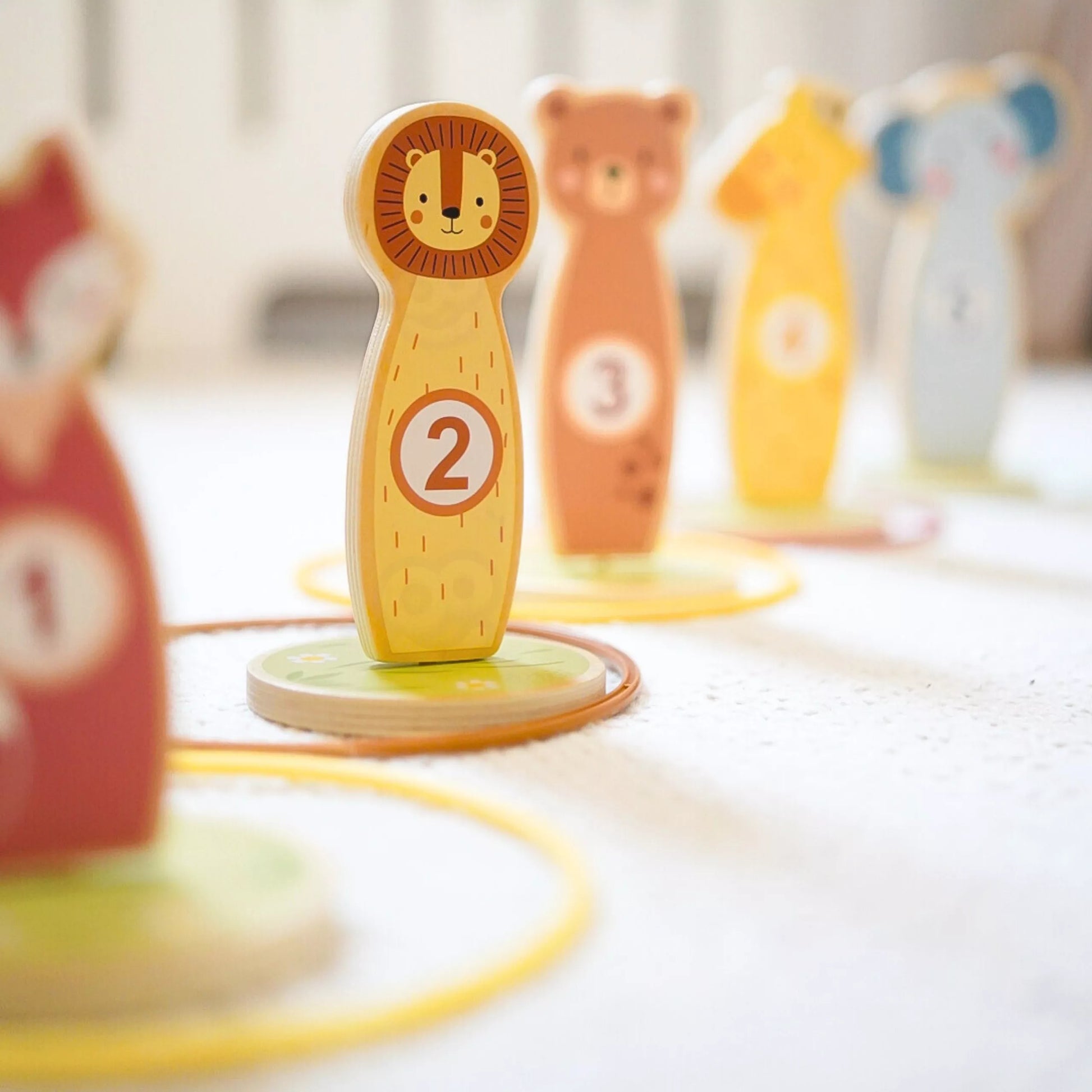 TOOKY TOY medinis įgūdžių žaidimas „Žiedų metimas“