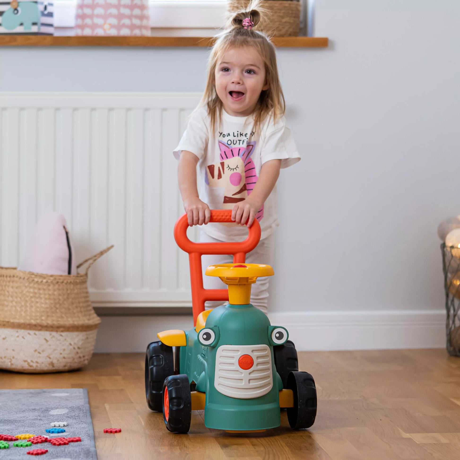 FALK Maurice važiuojamasis traktorius, žalias