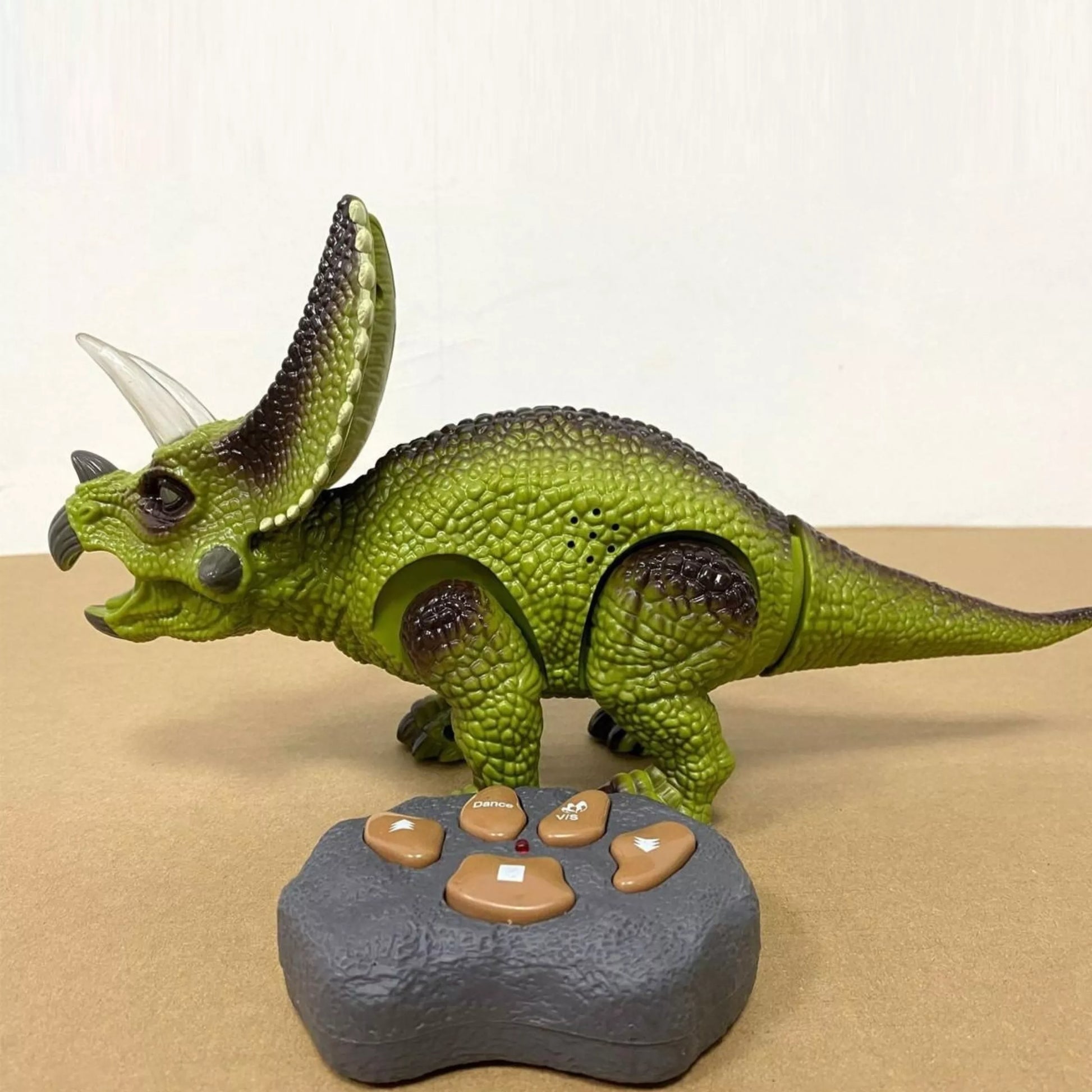 WOOPIE nuotolinio valdymo RC dinozaurų robotas Triceratops
