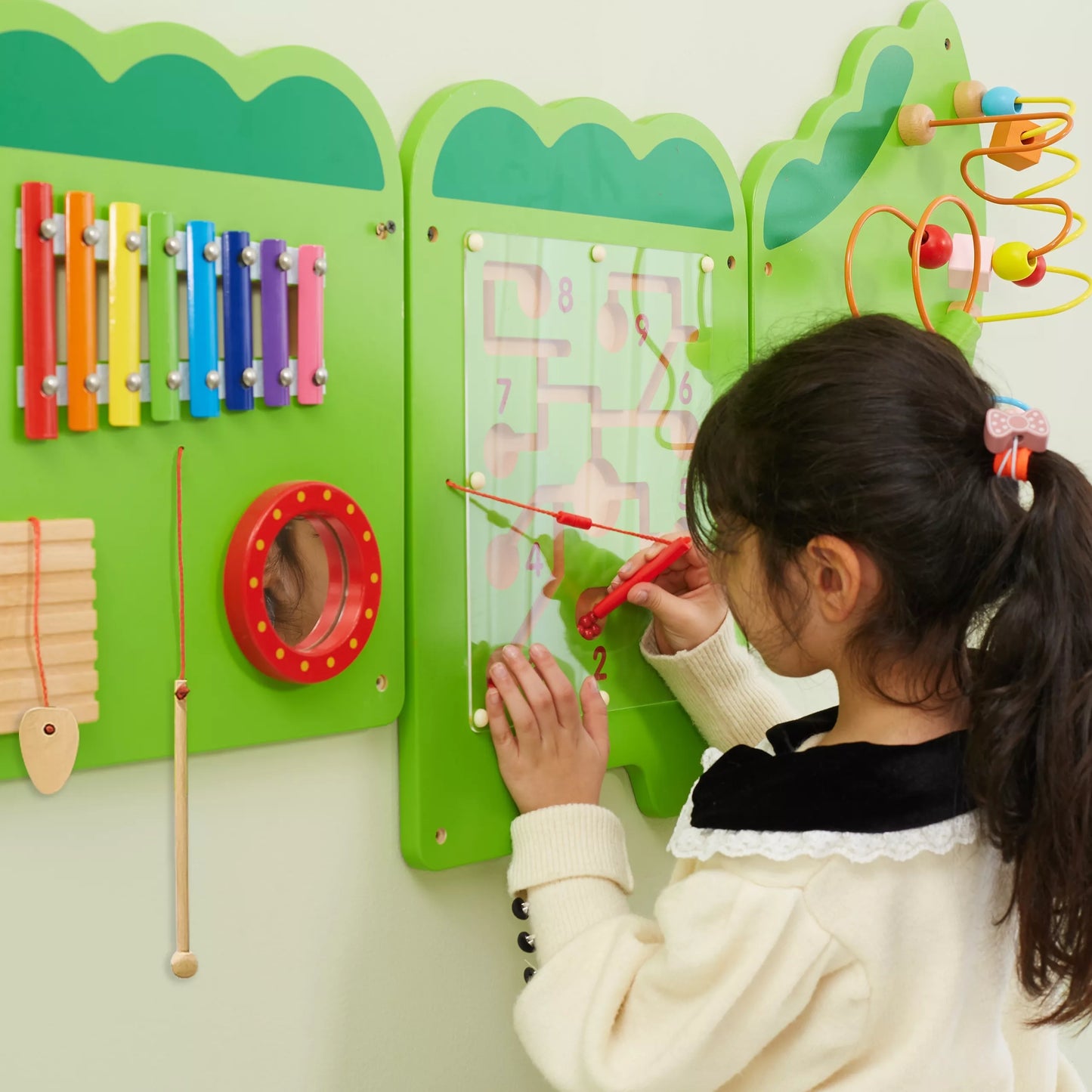 Sensorinio manipuliavimo lenta krokodilas