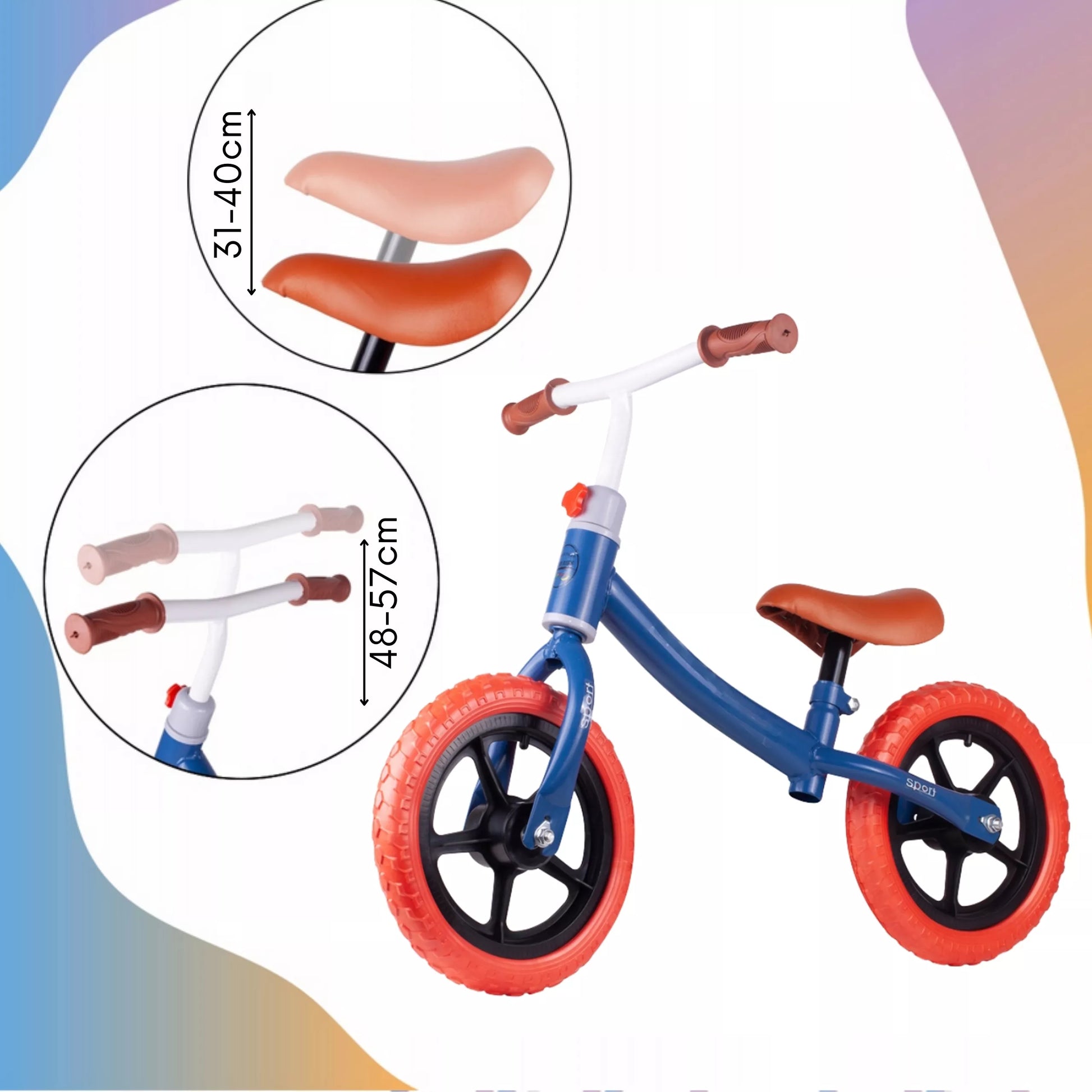 Vaikiškas visureigis dviratis – lengvas, saugus, patvarus