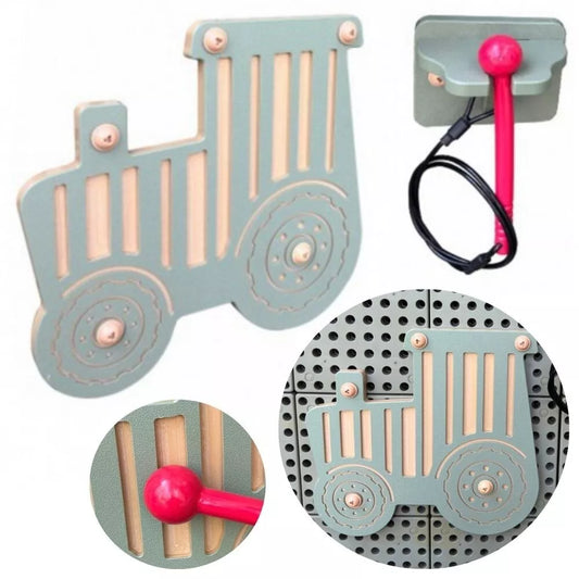 MASTERKIDZ „Guiro“ muzikinis instrumentas – traktorius STEM priedams