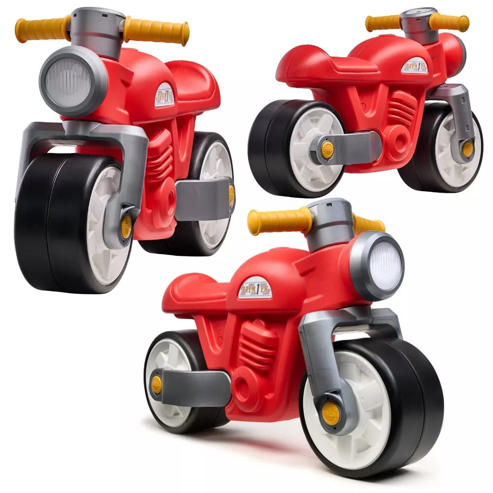 Falk Vintage retro motociklas–stumdukas iš perdirbto plastiko