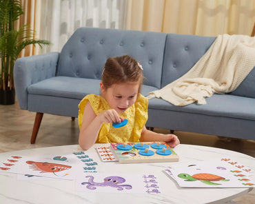 VIGA žaidimas Palyginkite skirtumus Jūros gyvūnai