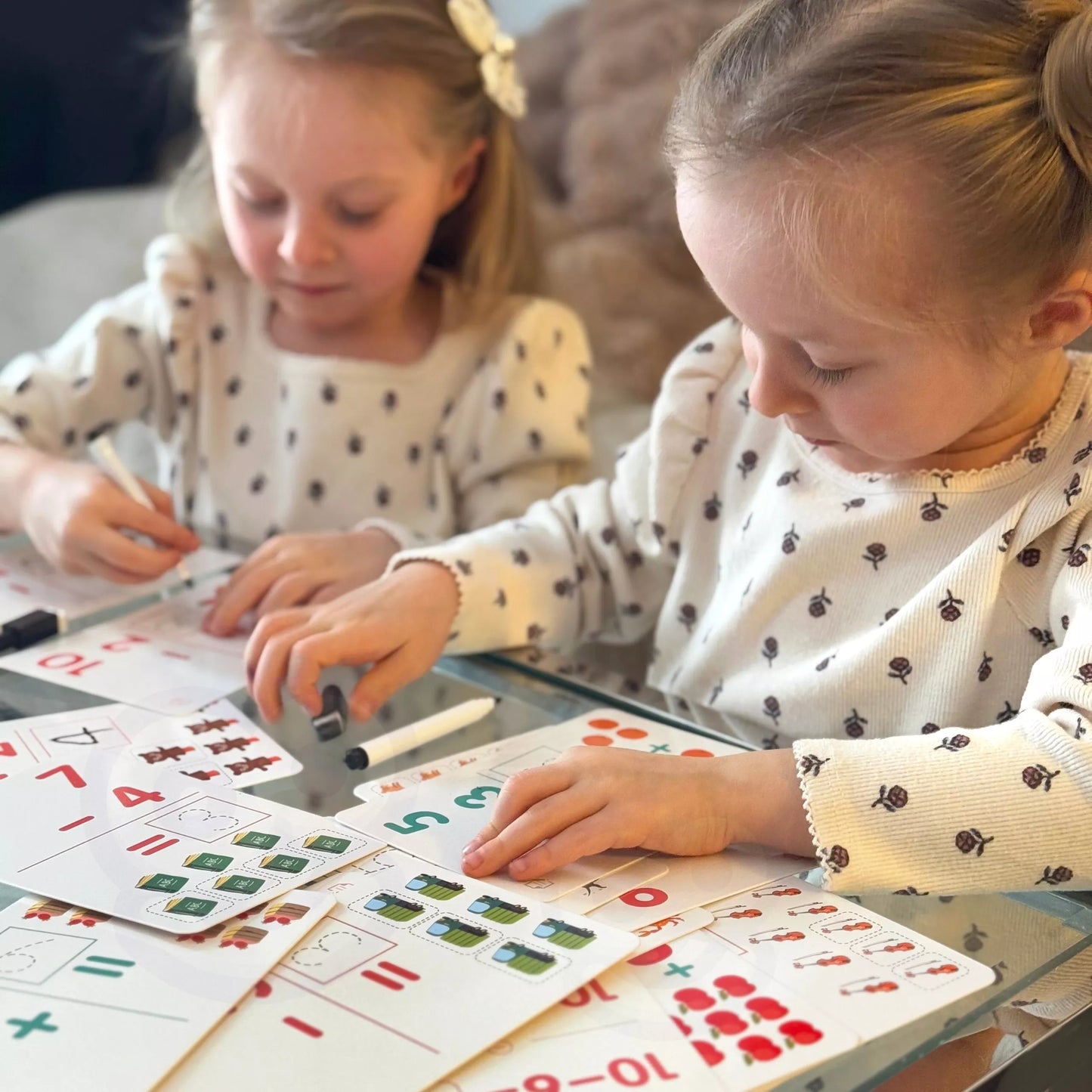 WOOPIE edukacinės kortelės – skaičiavimo mokymuisi