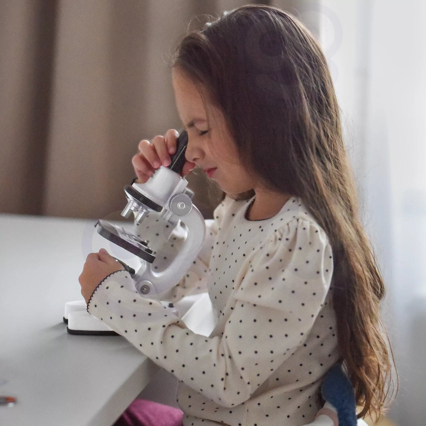 WOOPIE skaitmeninis LED mikroskopas – XXL rinkinys su 1200x didinimu ir išmaniojo telefono adapteriu