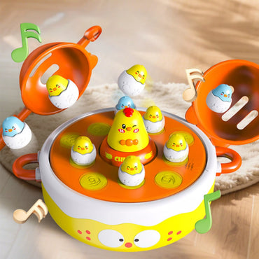 WOOPIE 4 viename katapultos viščiukų žvejybos arkadinis žaidimas