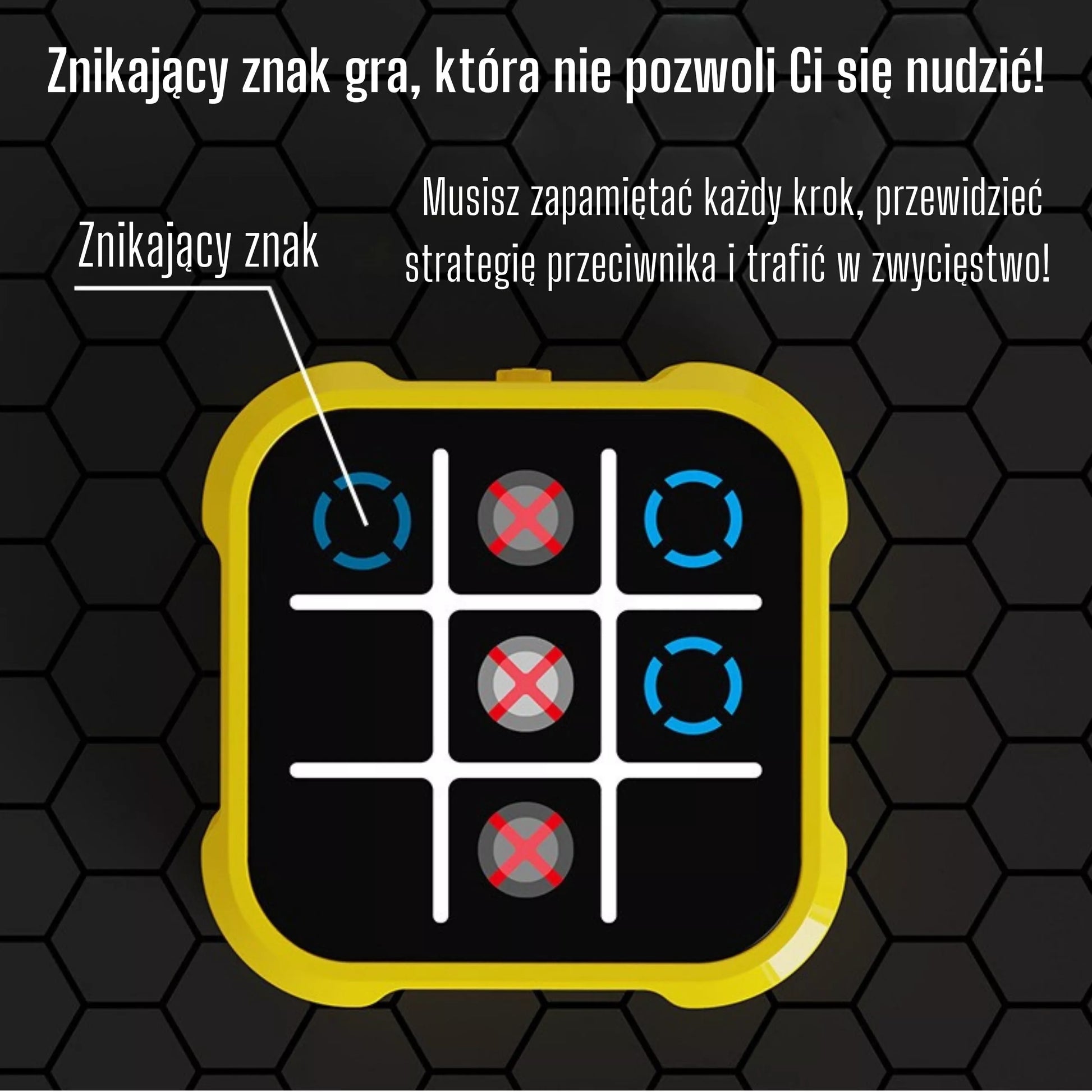 WOOPIE Elektroninis „Kryžiukai–Nuliukai“ – loginis ir edukacinis 4 viename žaidimas