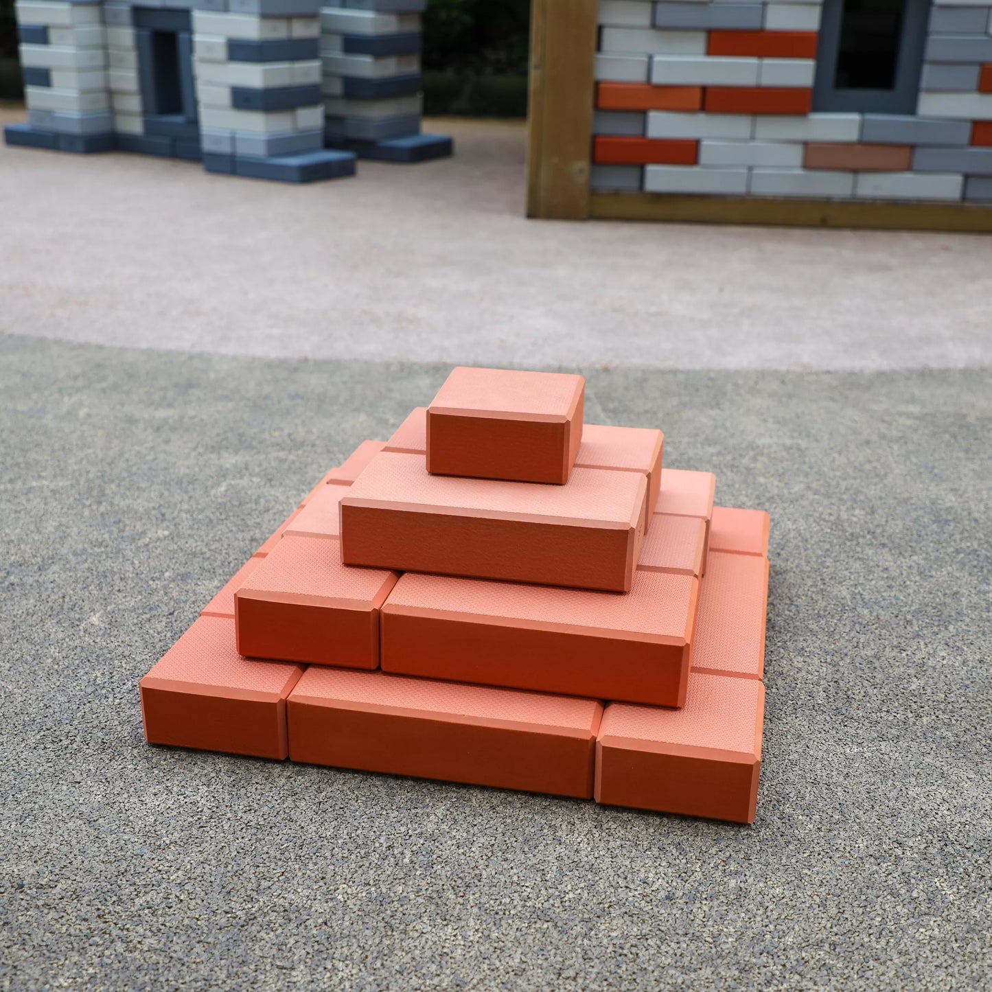 CLASSIC WORLD EDU Mega Bricks Bricks EVA 90 vnt. Konstrukcinė minkšta statybai