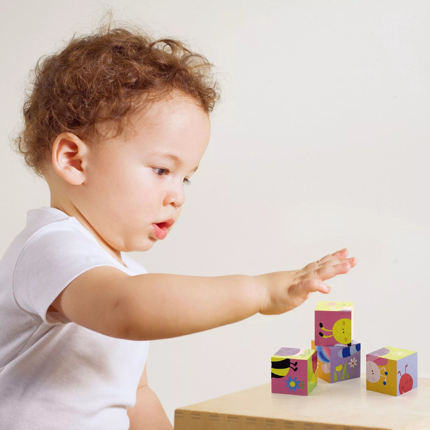  VIGA medinės dėlionės ūkis 4 kaladėlės