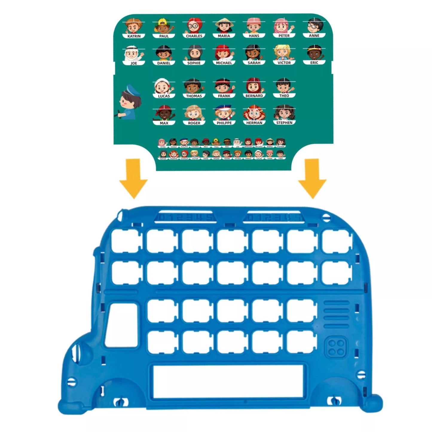 WOOPIE Guess Who Šeimos Socialinis Žaidimas