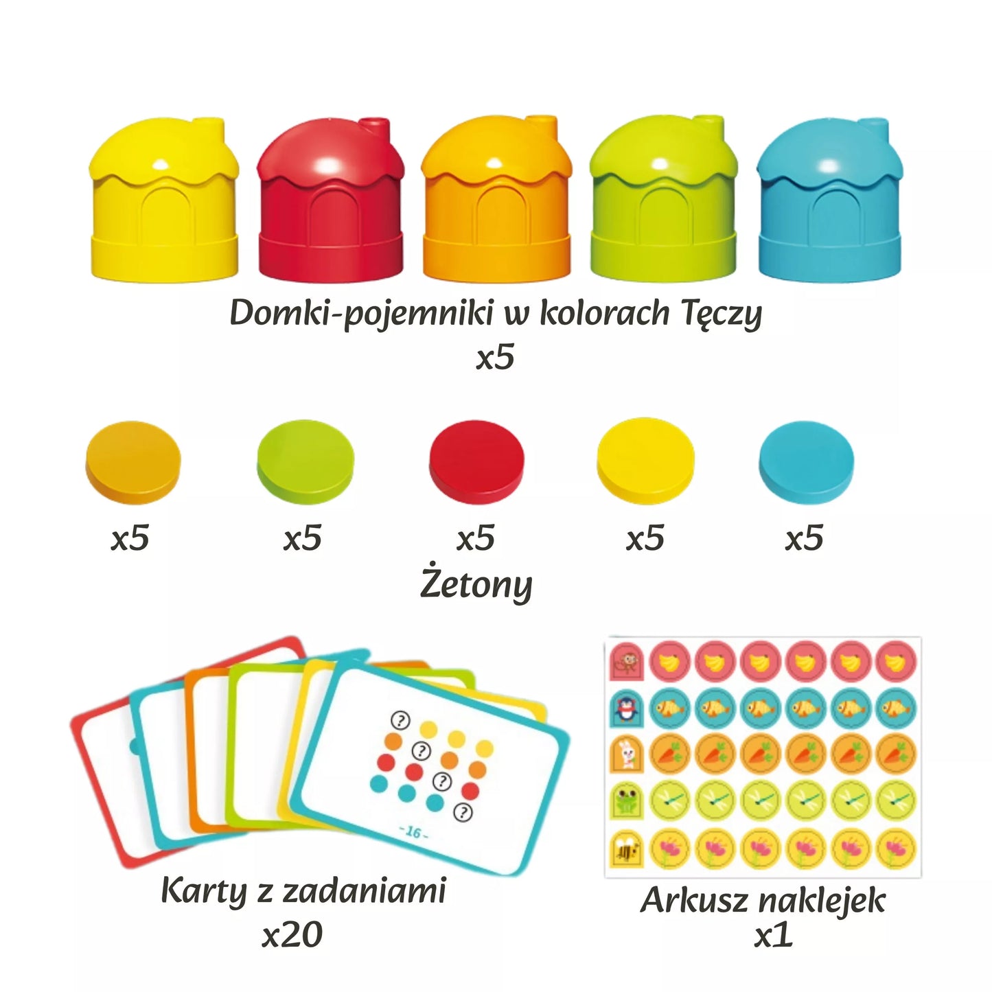 WOOPIE edukacinis loginis žaidimas – spalvų rūšiavimo ir klasifikavimo žaidimas