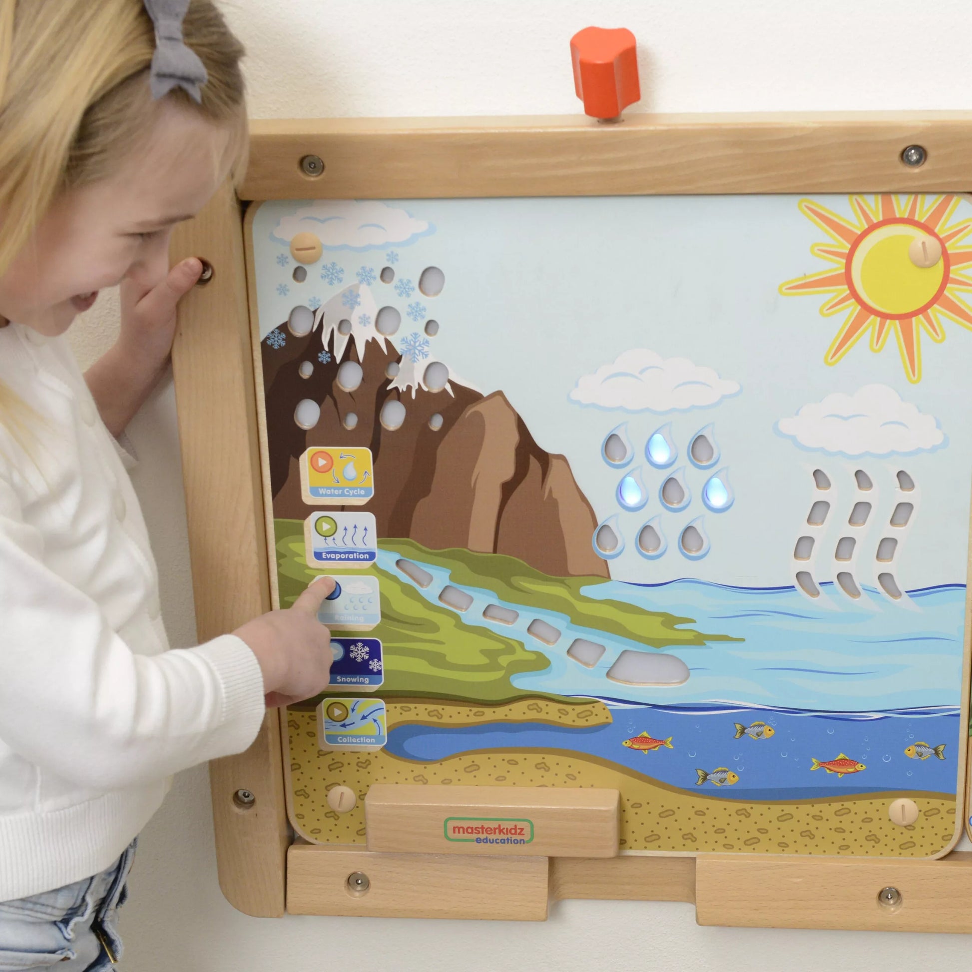 MASTERKIDZ edukacinė vandens ciklo lenta