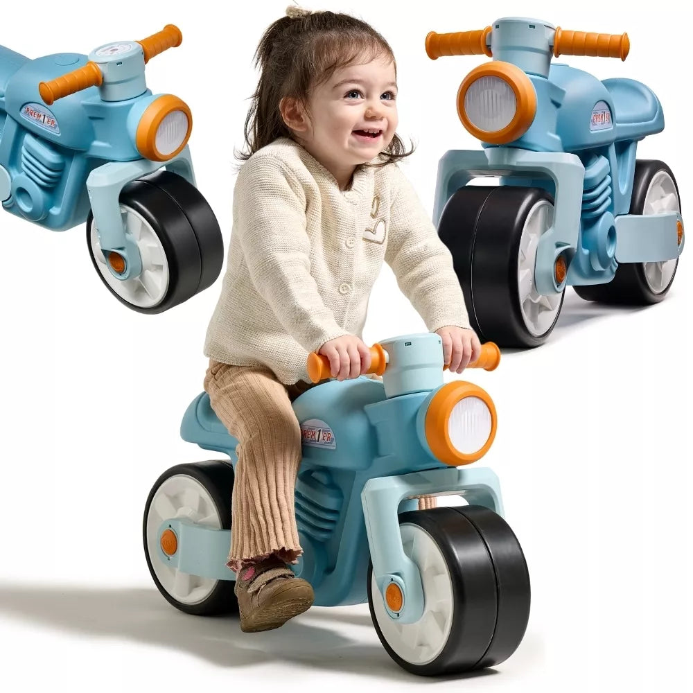 FALK Vaikiškas motociklas su tyliais ratukais