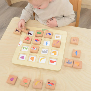 MASTERKIDZ Montessori šešėlių atpažinimo ir poravimo žaidimas