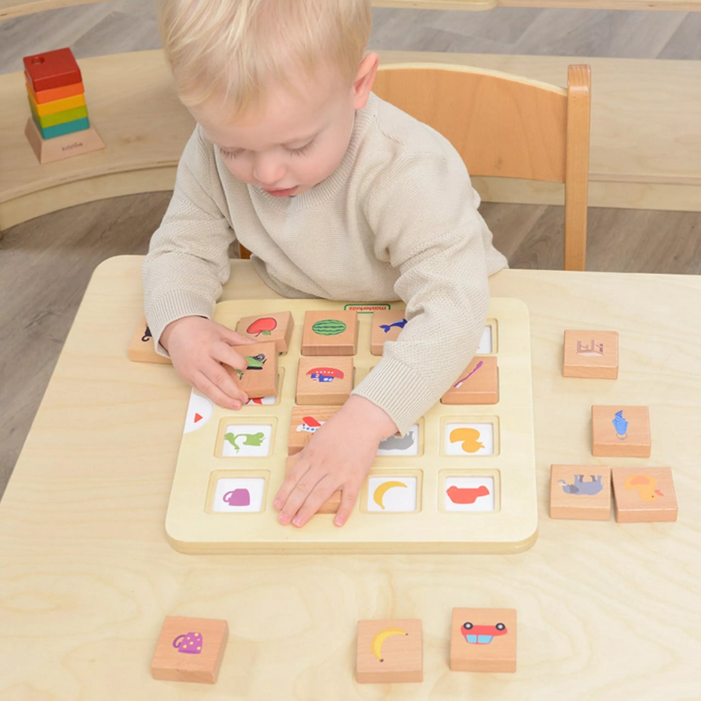 MASTERKIDZ Montessori šešėlių atpažinimo ir poravimo žaidimas