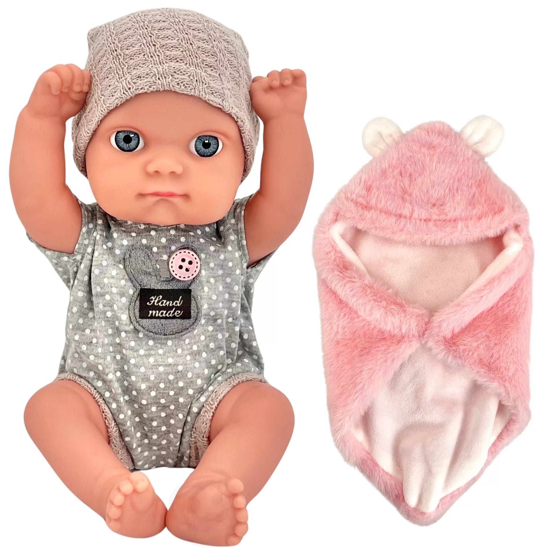 WOOPIE ROYAL lėlė kūdikiui su zuikio antklode 23 cm