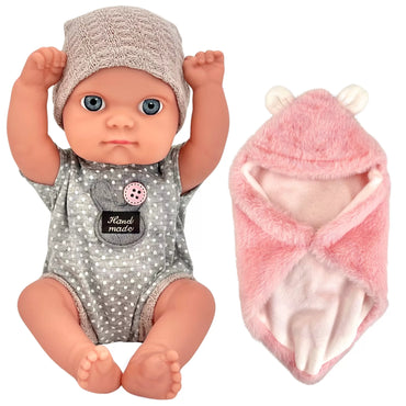 WOOPIE ROYAL lėlė kūdikiui su zuikio antklode 23 cm