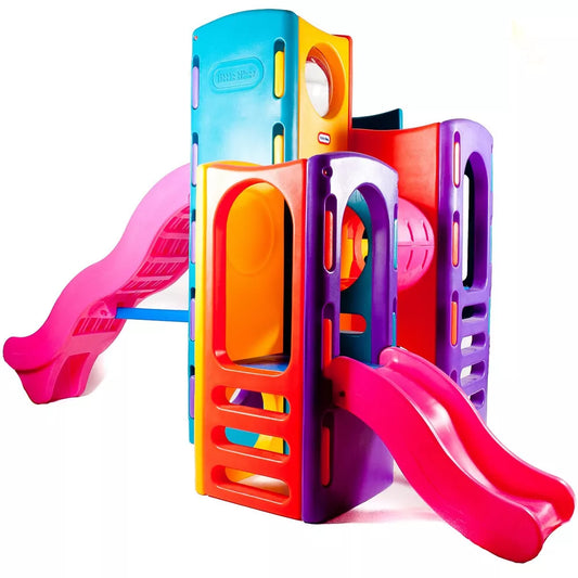 Little Tikes didelis žaidimų aikštelės kompleksas „Beždžionių giraitė“ su čiuožyklomis