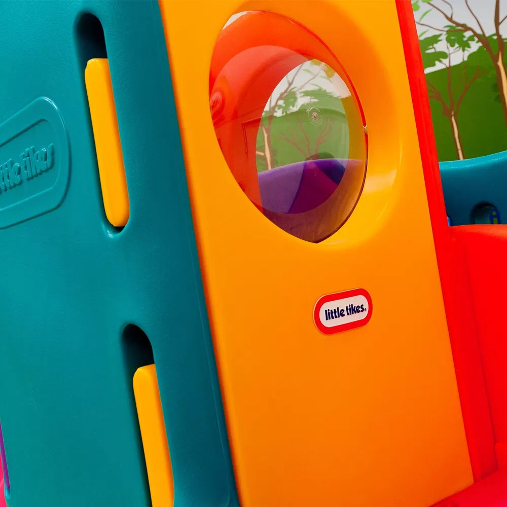 Little Tikes didelis žaidimų aikštelės kompleksas „Beždžionių giraitė“ su čiuožyklomis