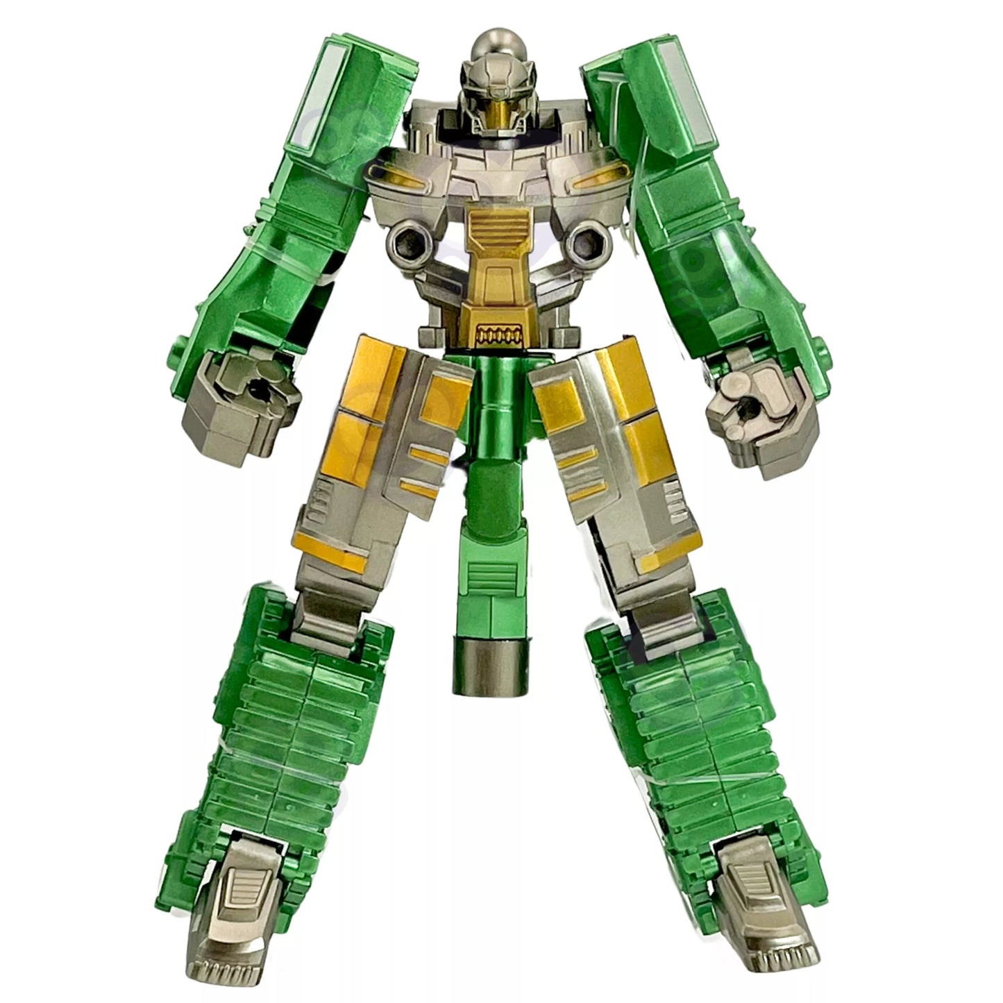 WOOPIE transformuojantis robotas SILVER BLADE 2in1 tankas