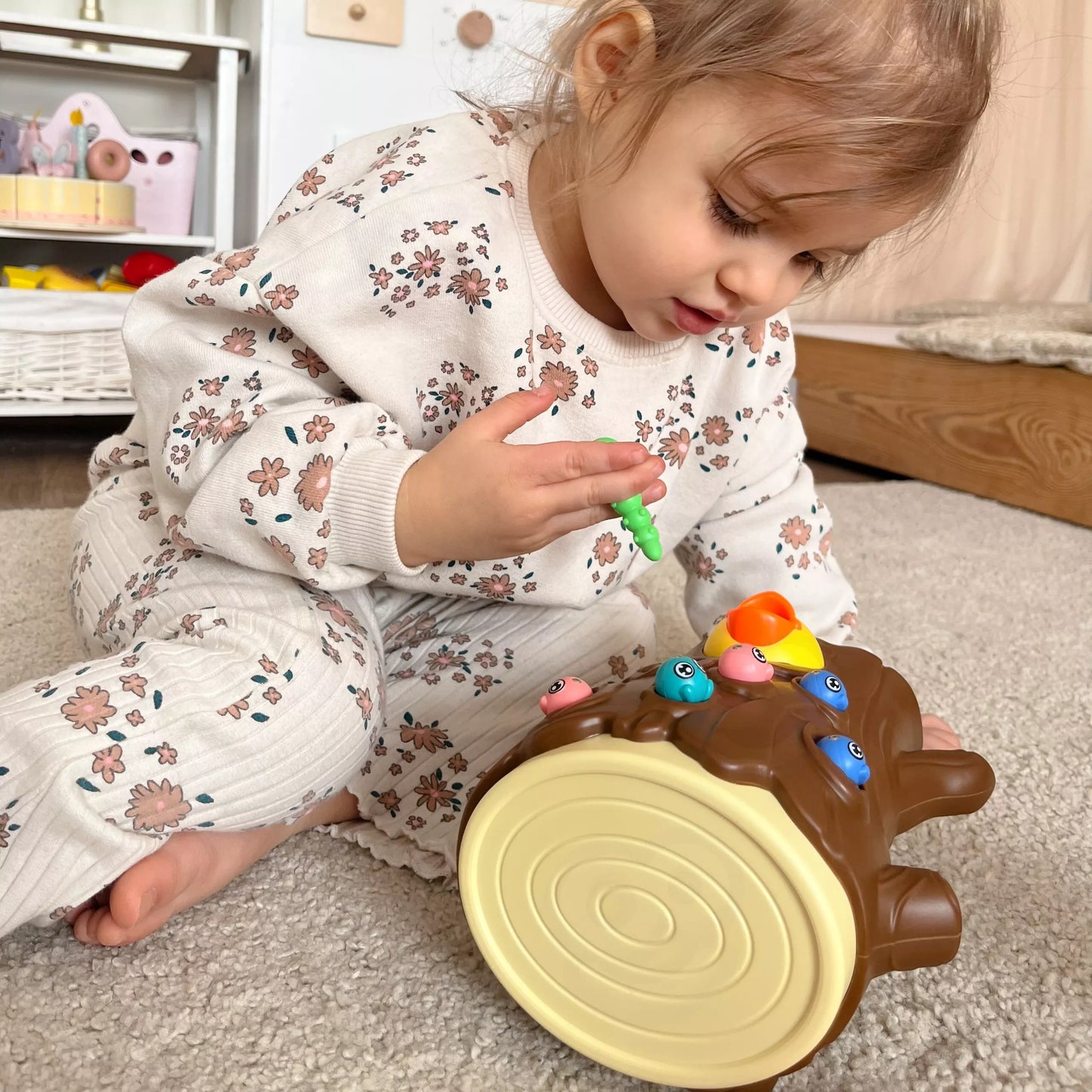 WOOPIE Arkadinis žaidimas „Pagauk vabaliuką“ + taupyklė „Atsikelk kiaušini, Wanka“