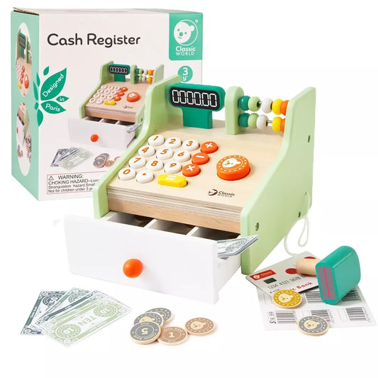 Medinis kasos aparatas vaikams CLASSIC WORLD