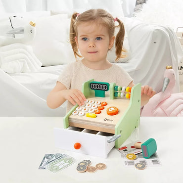 Medinis kasos aparatas vaikams CLASSIC WORLD