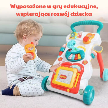 WOOPIE BABY žaidimų vaikštynė su veiklos knygele