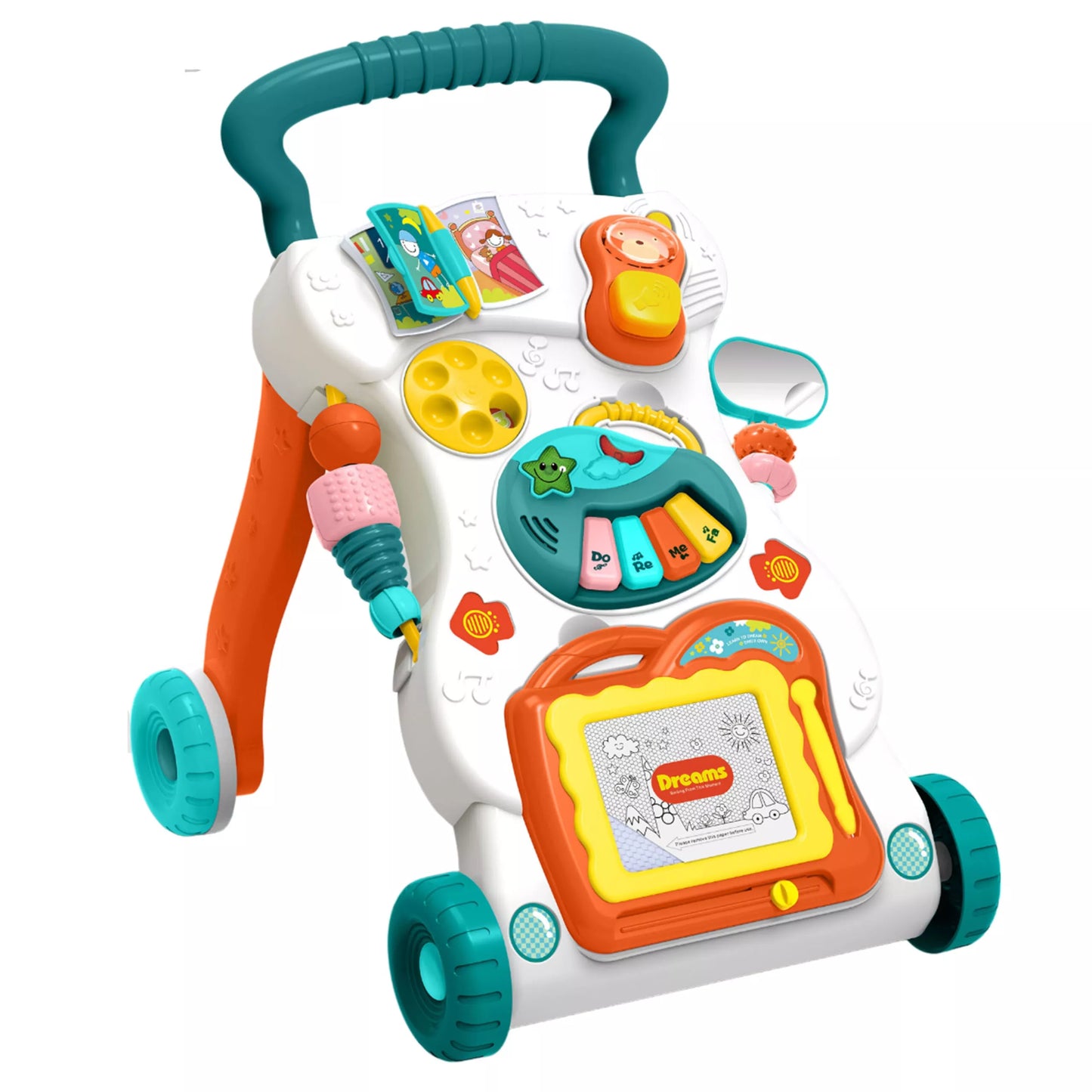 WOOPIE BABY žaidimų vaikštynė su veiklos knygele