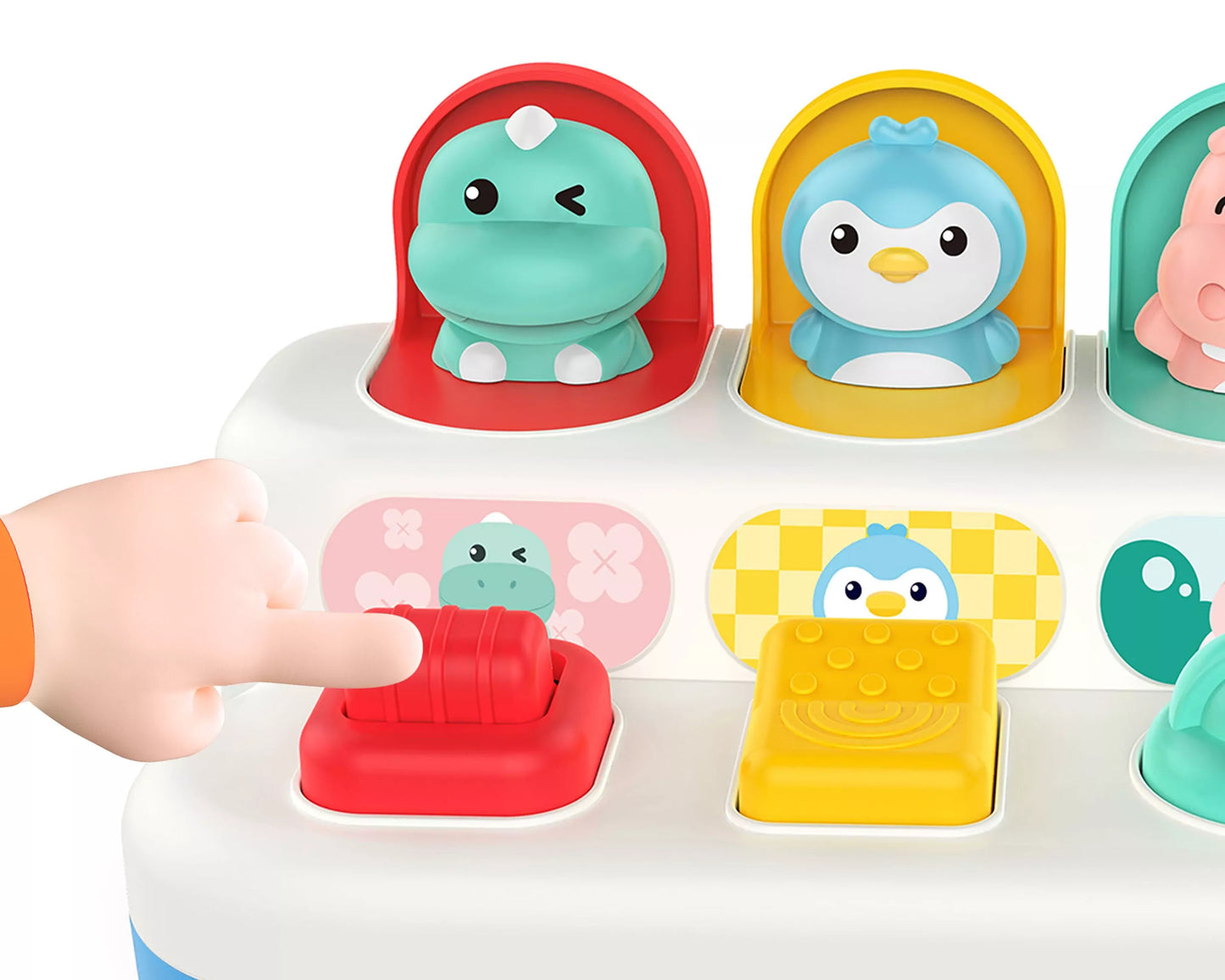 WOOPIE BABY Edukacinis žaislas „Iššokantys gyvūnai“