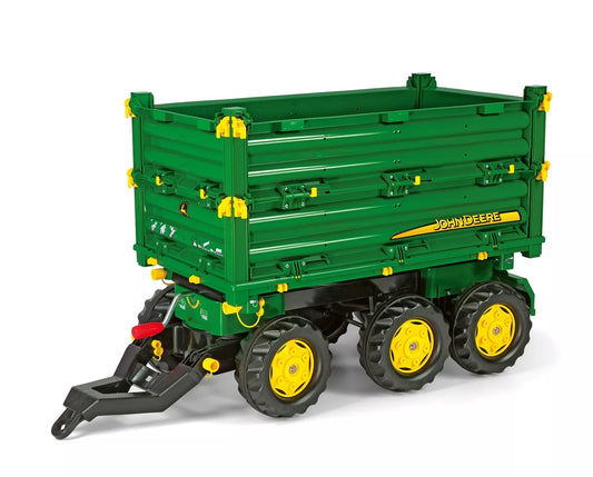 Rolly Toys triašė savivartė priekaba „Mega Trailer“ John Deere