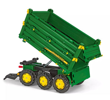 Rolly Toys triašė savivartė priekaba „Mega Trailer“ John Deere