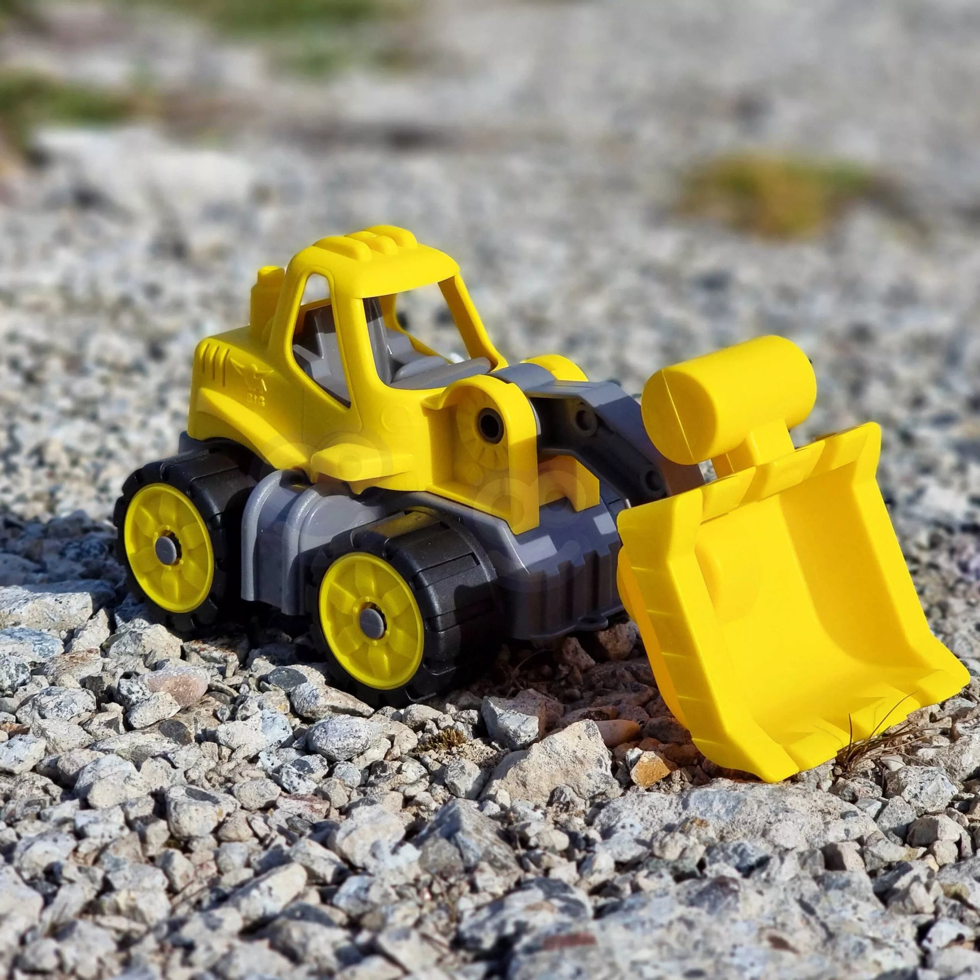 BIG Power Worker Mini Krautuvas – Smėlio Sunkvežimis