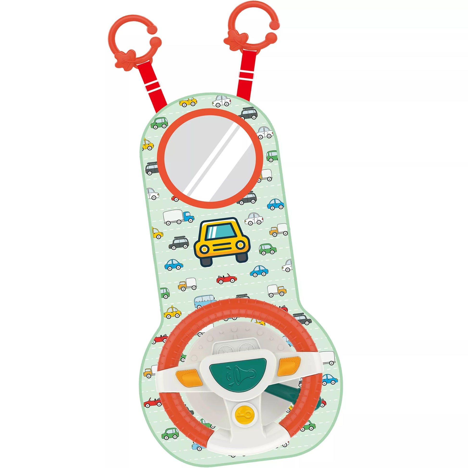 WOOPIE BABY interaktyvus vairas mažojo vairuotojo automobilio rinkiniui