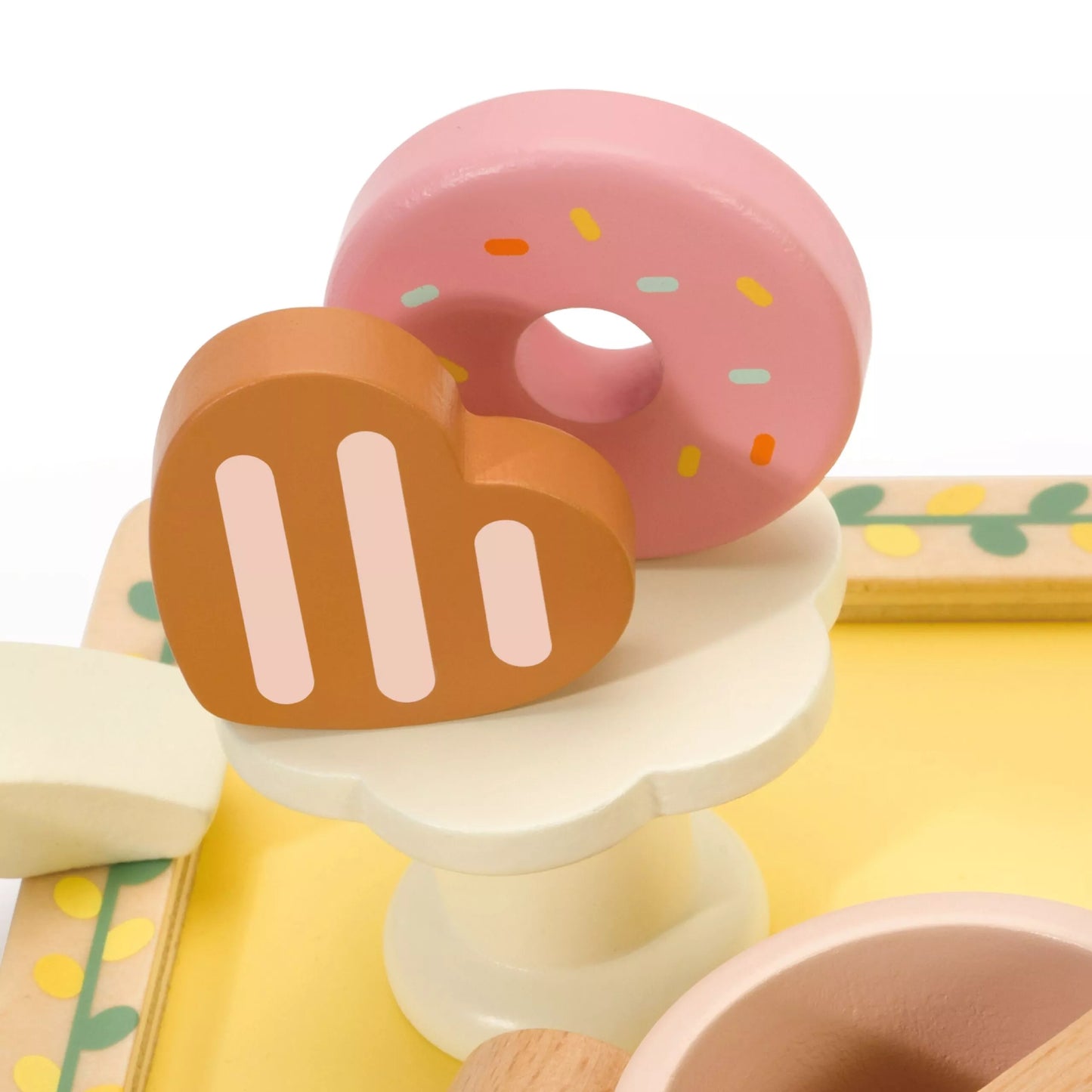 Medinis arbatos ir desertų rinkinys 14 vnt.