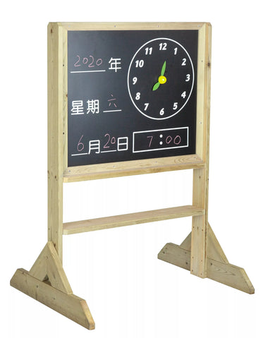 CLASSIC WORLD EDU Medinė Manipuliacinė Lenta 2in1