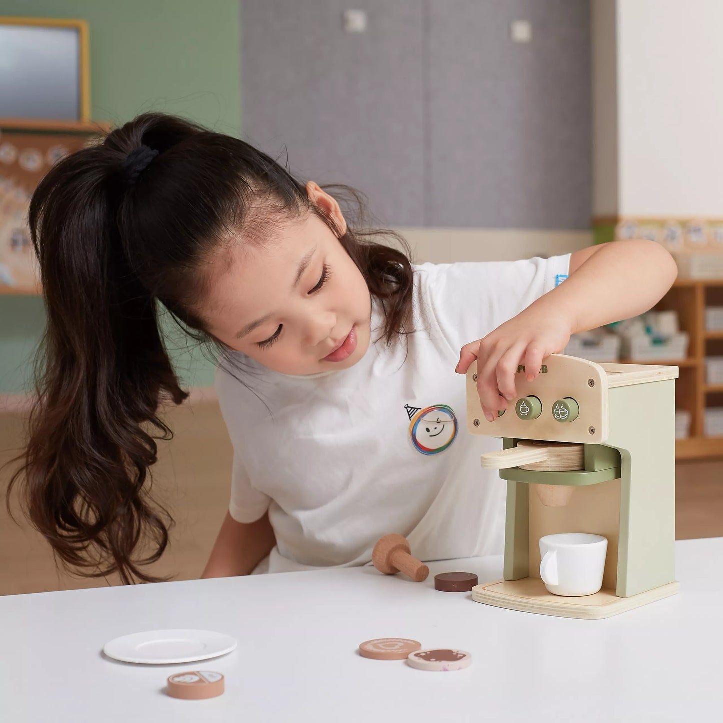 Medinis kavos aparatas ir priedai