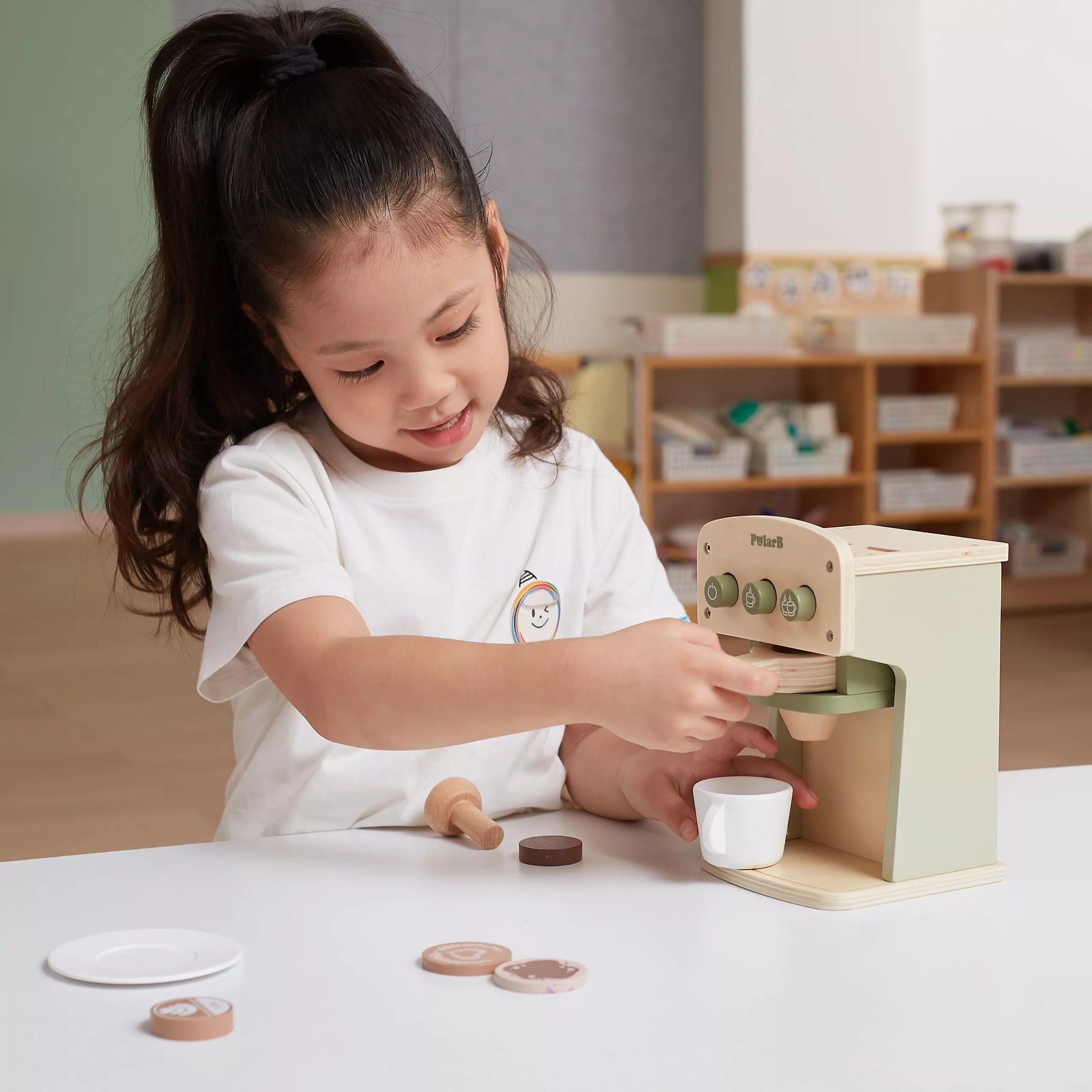 Medinis kavos aparatas ir priedai