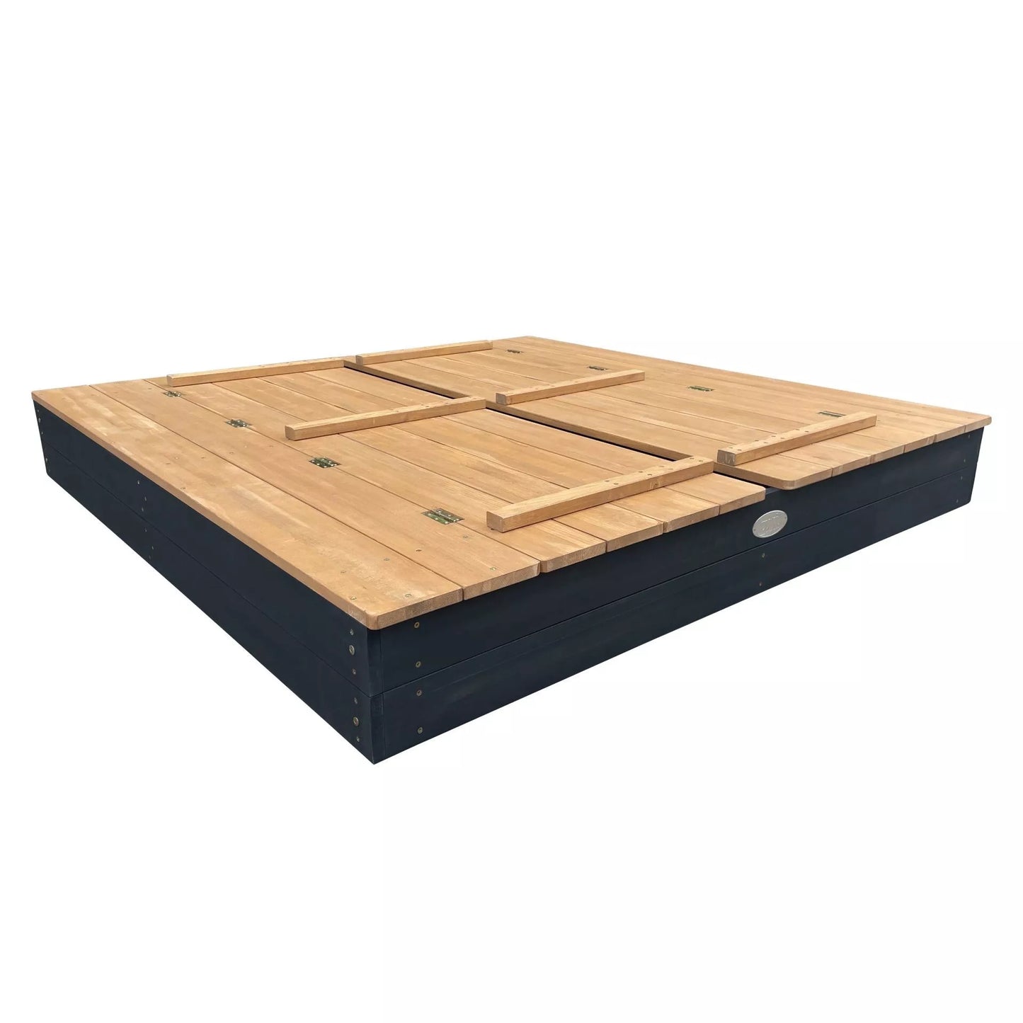 AXI „Ella“ XXL smėlio dėžė – antracito spalvos, 150 x 150 cm