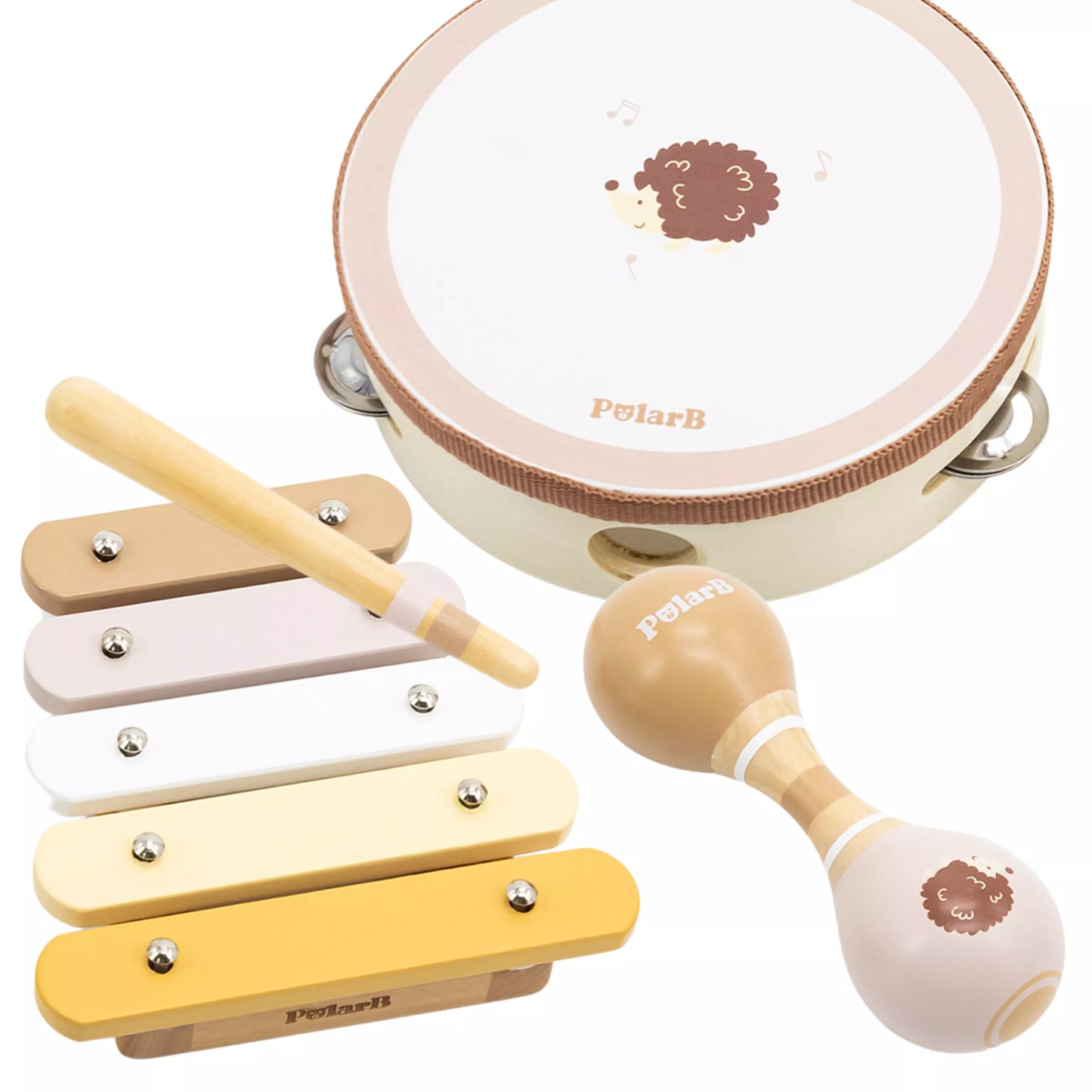 VIGA Polarb Muzikos instrumentų rinkinys su ežiuku